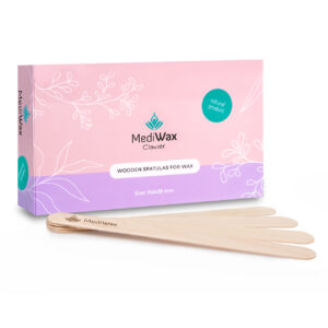 Laiad puidust spaatlid vaha jaoks